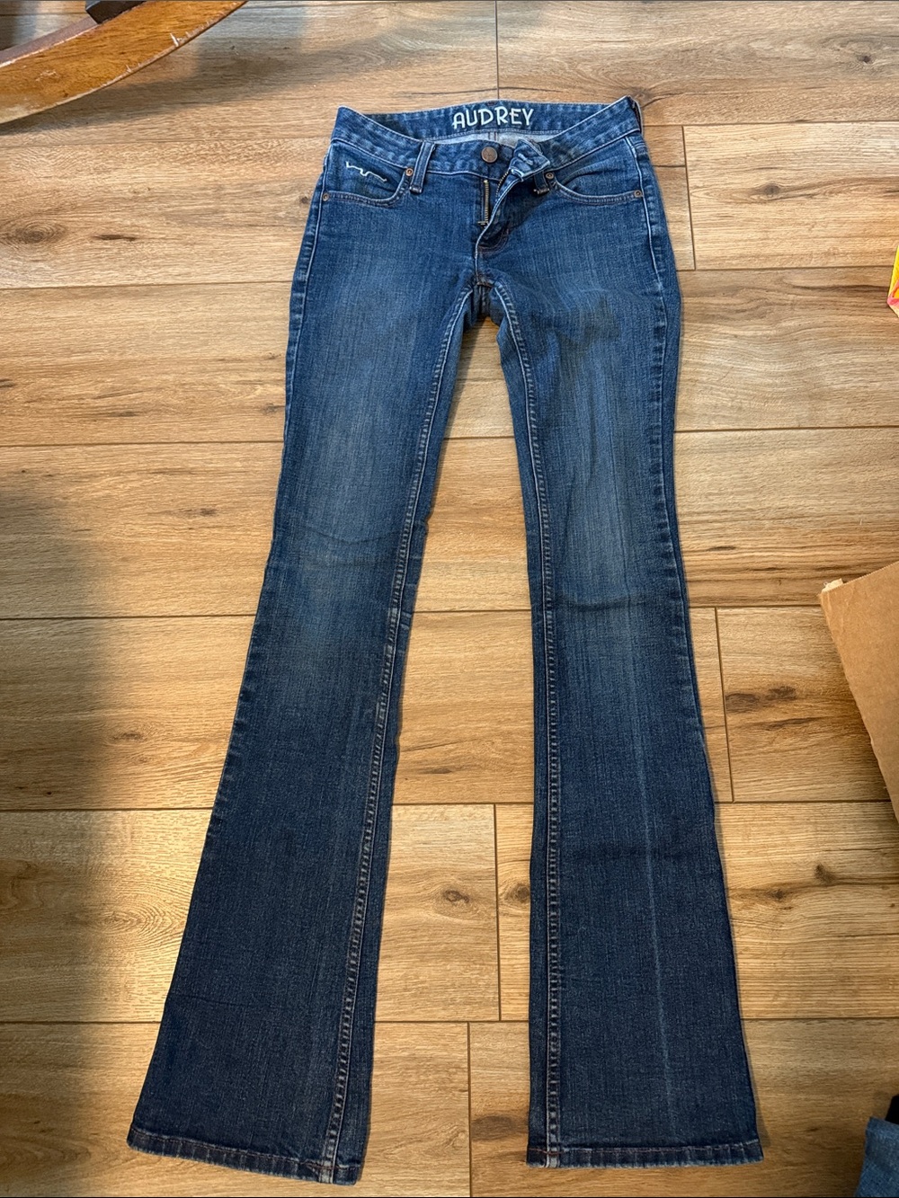 Kimes Ranch Audrey Dark Blue Flare Jeans